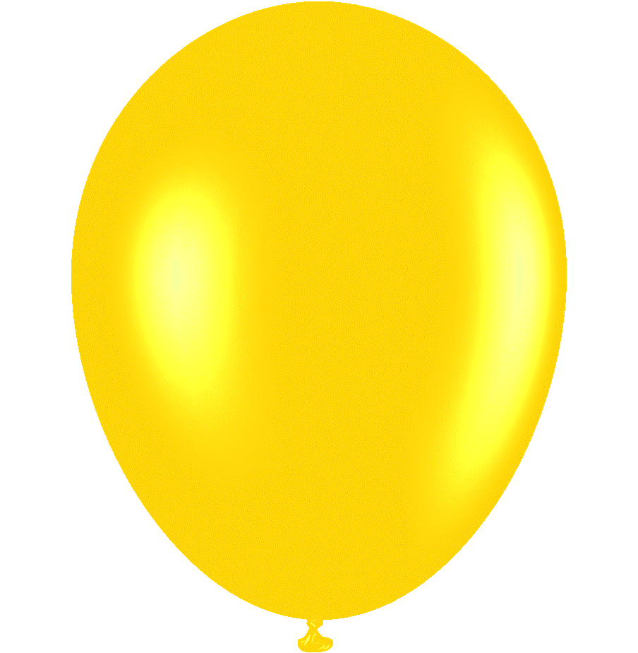 Luftballon gelb